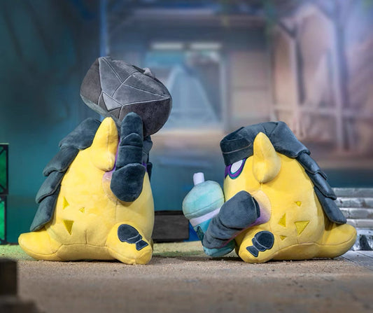 Valorant Wingman holding spike plush/ Aziz Plush toy Valorant